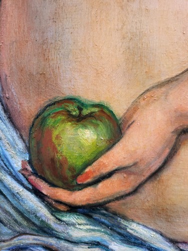 André MAIRE (1898-1984) -  Nu à la pomme - Galerie Saint Martin