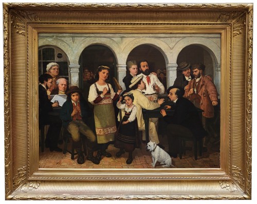 La fête - François du MONT (1870-?)