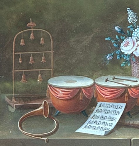 A pair of Still life gouaches - Lelong  (1779-1814) - 