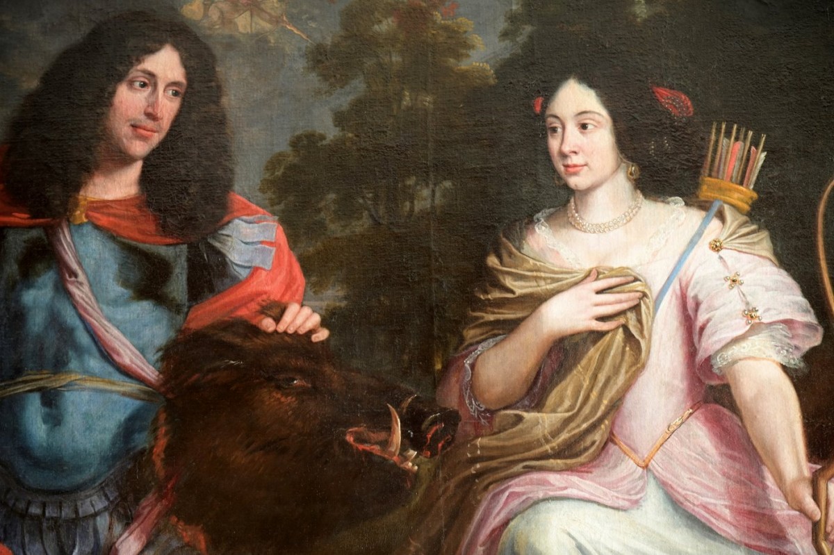 Portrait of Louis XIV & Philippe de France, c. 1645, attributed to