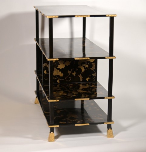 A Japanese lacquer Tana or set of shelves - Asian Works of Art Style 