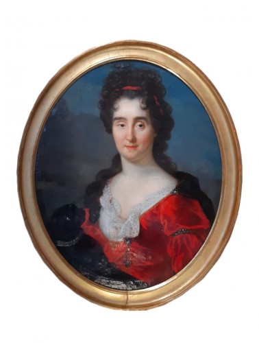 Portrait de la comtesse de Blangy, première moitié du XVIIIe siècle