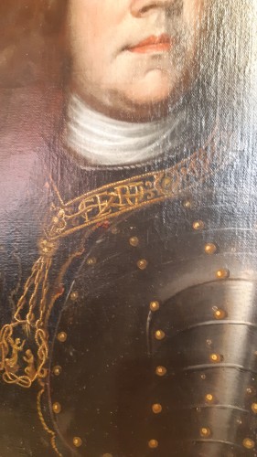 Paintings & Drawings  - Portrait of a knight of the Duchy of Savoy, late 17th century