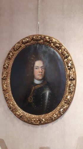 Portrait d'un chevalier du Duché de Savoie, de la fin du XVIIe siècle - Louis XIV