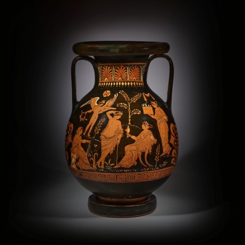 Red-figure Pelike attributed to the Ilioupersis painter - Ancient Art Style 