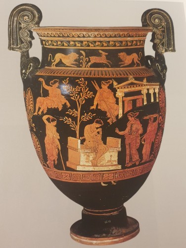 Red-figure Pelike attributed to the Ilioupersis painter - 