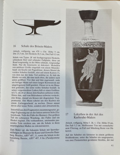 BC to 10th century - Type “B” red-figure kylix attributed to the painter of Brygos (Padgett)