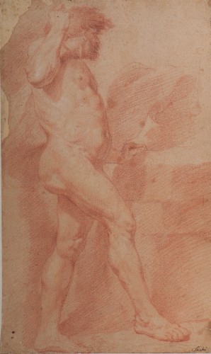 Andrea SACCHI and workshop (1599 – 1661) - Study of Vulcan or Cyclops man