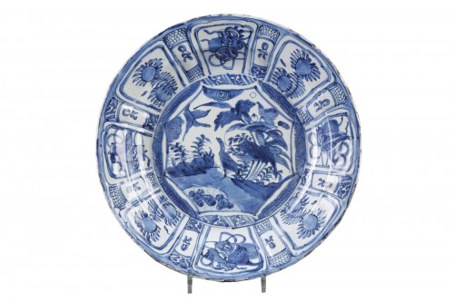 Plat karak chine période wanli 1573 - 1619