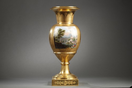 Large Vase Manufacture de Darte àinParis circa 1810-1820 - 