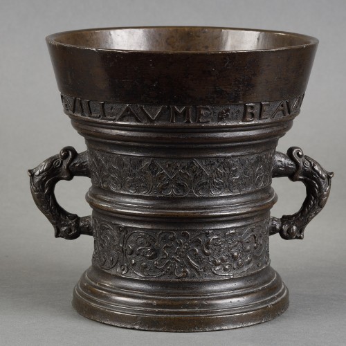 Collectibles  - Large bronze mortar from the Montagut collection 