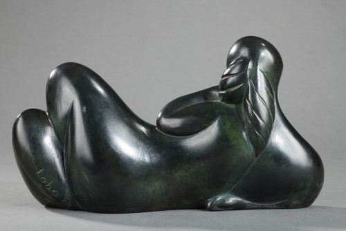 XXe siècle - Femme à la natte - Baltasar LOBO (1910-1993)