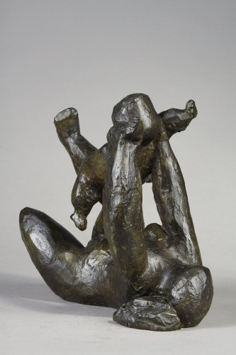 Motherhood - Baltasar LOBO (1910-1993) - Sculpture Style 