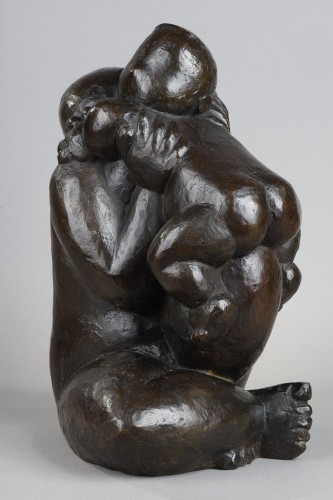 Motherhood - Baltasar Lobo (1910-1993) - Sculpture Style 50