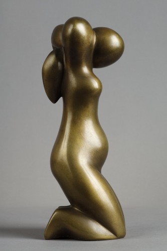 Sculpture  - Nude kneeling - Baltasar LOBO (1910-1993)