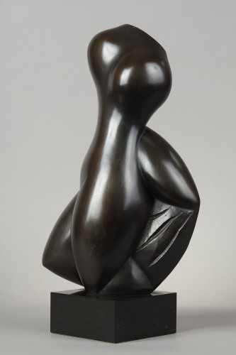 Torse à la draperie - Baltasar LOBO (1910-1993) - Sculpture Style 