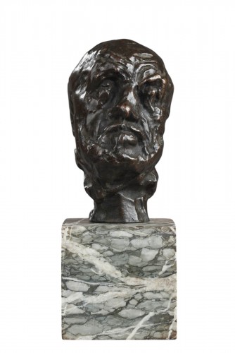 Petite tête de l'Homme au nez cassé - Auguste RODIN (1840-1917)