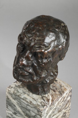 Antiquités - Petite tête de l'Homme au nez cassé - Auguste RODIN (1840-1917)