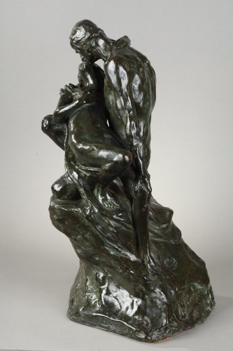 Sculpture  - The Kiss - Alfred PINA (1887-1966)