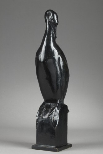 Cormorant - Auguste TREMONT (1892-1980) - Sculpture Style Art nouveau