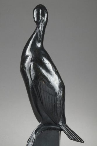 Art nouveau - Cormorant - Auguste TREMONT (1892-1980)