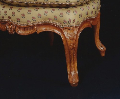 Seating  - A rare pair of Regence chairs