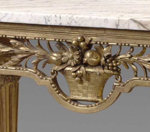 Console d'époque Louis XVI - Mobilier Style Louis XVI