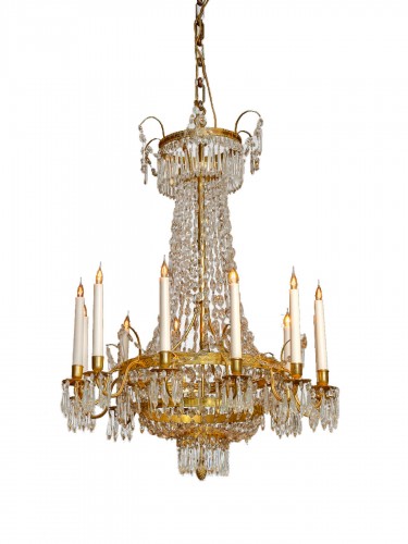 A late 18th Century chandelier