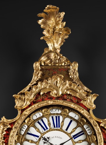 Cartel d'époque Louis XV - Horlogerie Style Louis XV