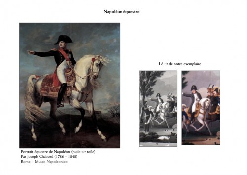 Papier peint à la main, les dernières batailles de Napoléon ou les cent jours - Galerie Wanecq