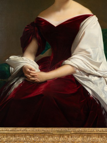 Napoléon III - Alexis Joseph PERIGNON (1808-1882) - woman&#039;s portrait