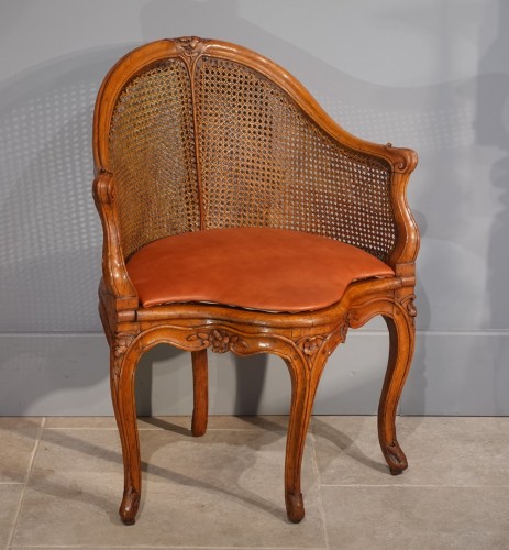 Sièges Fauteuil & Bergère - Fauteuil de bureau estampillé Jacques Chenevat