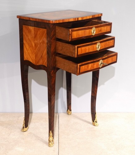 18th century - 18th century marquetry chiffonniere table