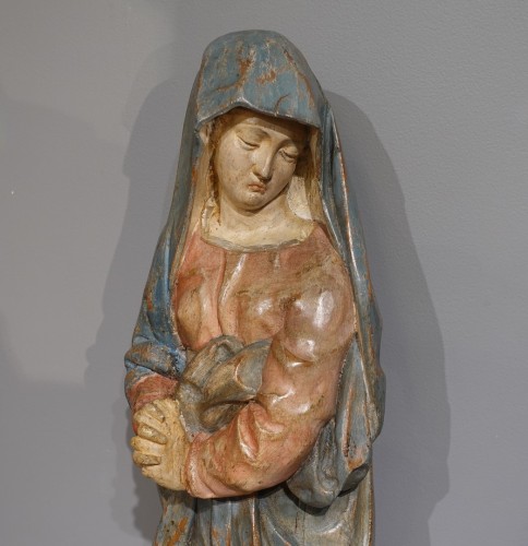 Sculpture Vierge de Calvaire, Flandres XVIe siècle - Gérardin et Cie