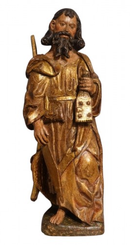 Sculpture Saint Andrew Spain late 16th 