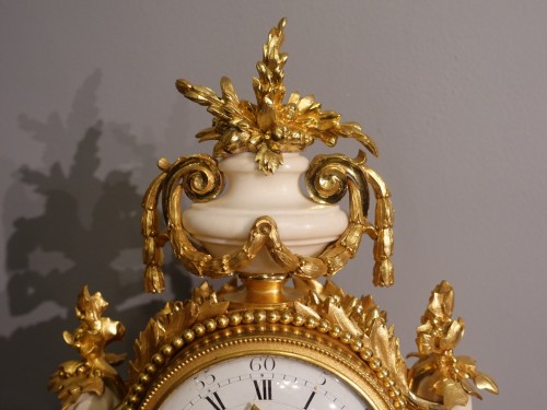 Louis XVI clock signed Beauvarlet in Paris - Louis XVI