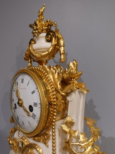 Antiquités - Louis XVI clock signed Beauvarlet in Paris