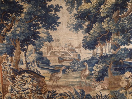 Tapisserie & Tapis Tapisserie - Grande tapisserie Verdure Aubusson fin XVIIe siècle