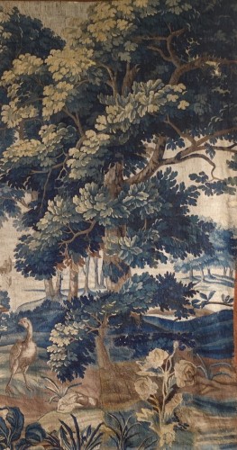 Grande tapisserie Verdure Aubusson fin XVIIe siècle - Gérardin et Cie