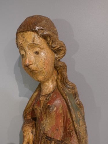 Sculpture of the Virgin of the Annunciation, Italy, 15th century - 