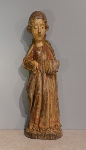 Antiquités - Sculpture of the Virgin of the Annunciation, Italy, 15th century