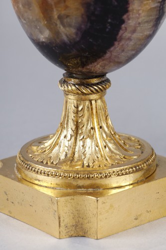 Paire de vases-urnes en Blue-john - Louis XVI