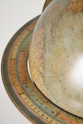 Antiquités - Large 19th century English globe by the JOHNSTON brothers