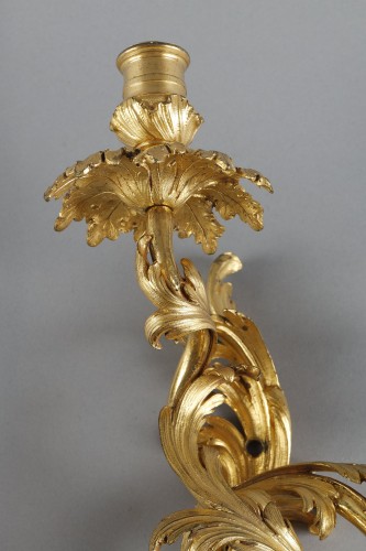 Pair of Regency Period Gilt Bronze sconces - 