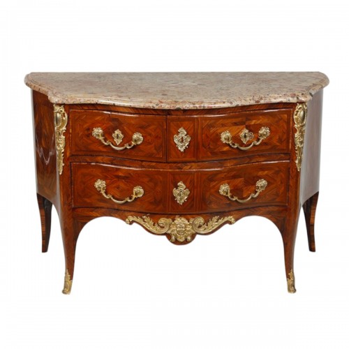 Curved chest of drawers  attributed to MIGEON