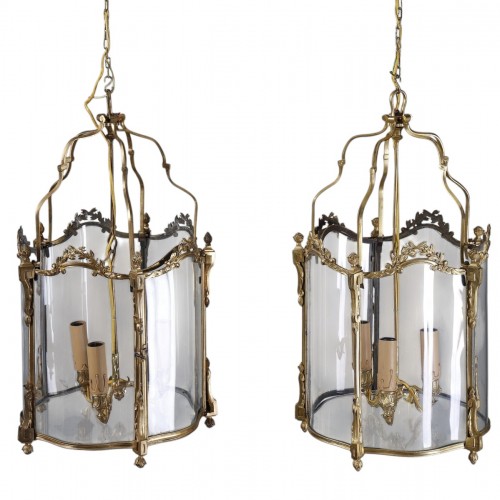 Pair Of Louis XV Period Lanterns