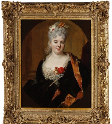 Portrait of Marie Massé des Longeais, by Nicolas de Largillierre