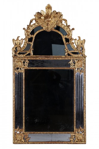 Regency Period Pedimented Mirror