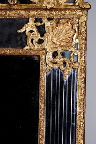 Antiquités - Regency Period Pedimented Mirror