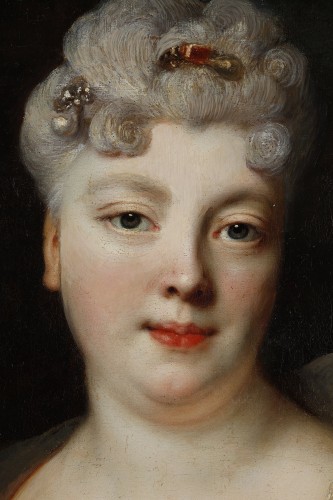 XVIIIe siècle - Portrait d'une Dame de qualité, de Nicolas de Largillierre